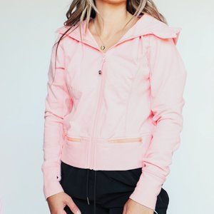 LULULEMON Women's Pink Zip Up Hoodie 8